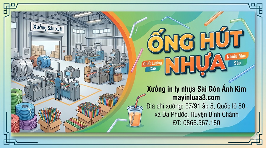 Ống hút nhựa nhiều màu dùng cho trà sữa và nước giải khát